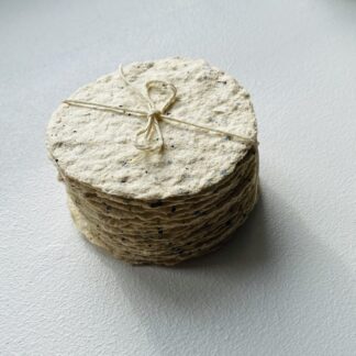 Runde papirmærkater